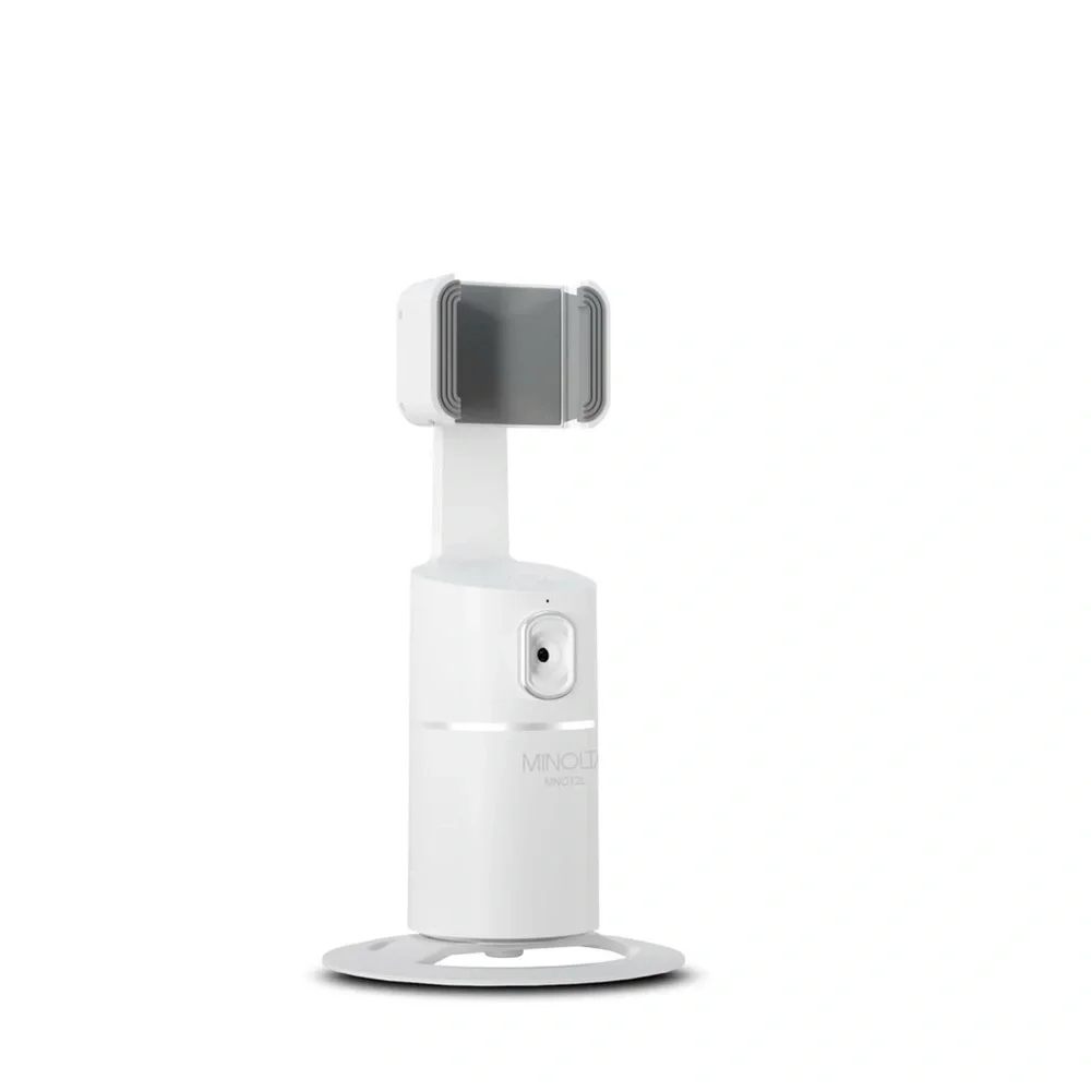 Minolta White Smartphone Video Stabilizer